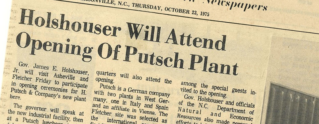 1975 Newspaper Clipping Announcing Opening