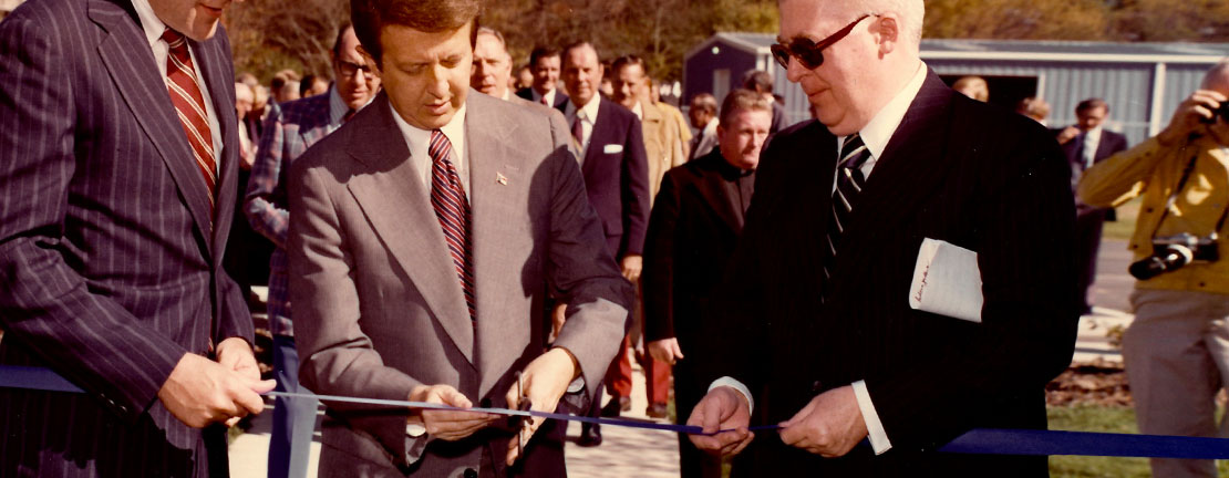 Ribbon Cutting Ceremony 1975